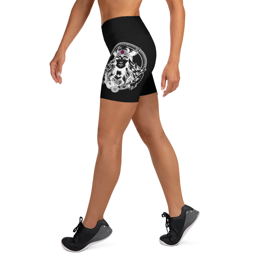 Lady Savage Warrior Queen Athletic Shorts