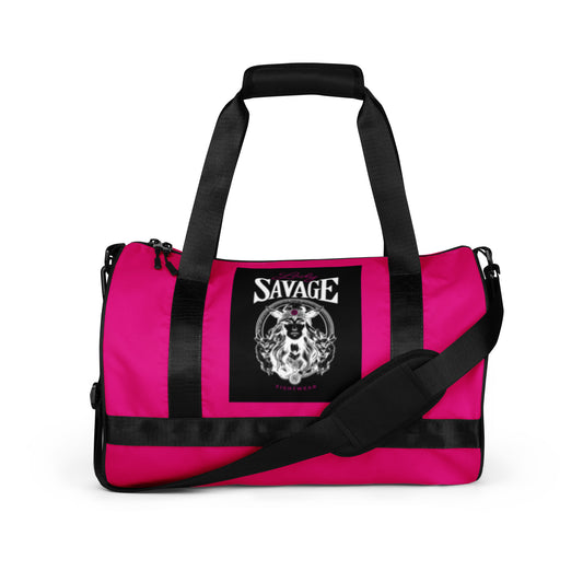 Lady Savage Armor Gym Bag- Savage Robyn Pink