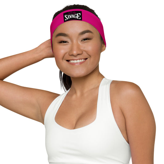 Lady Savage Warrior Headband-Savage Robyn Pink