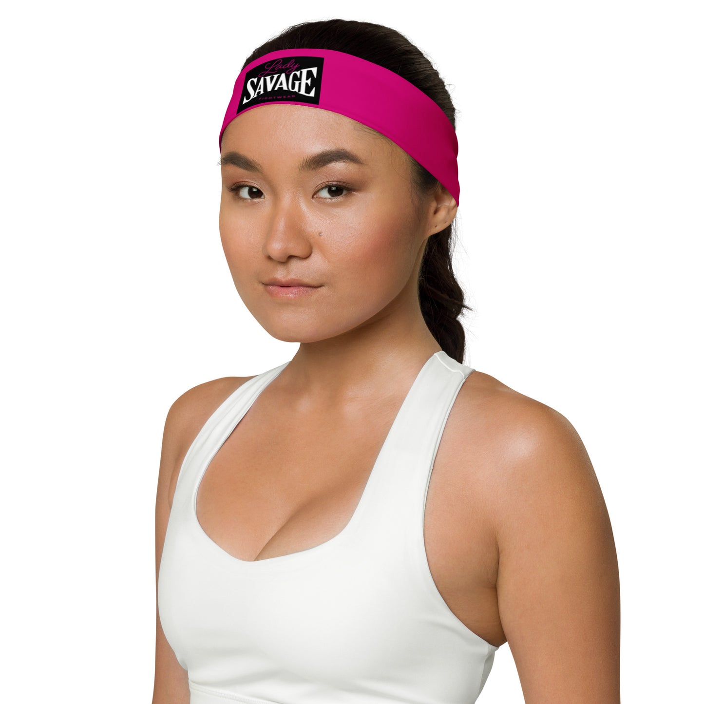 Lady Savage Warrior Headband-Savage Robyn Pink