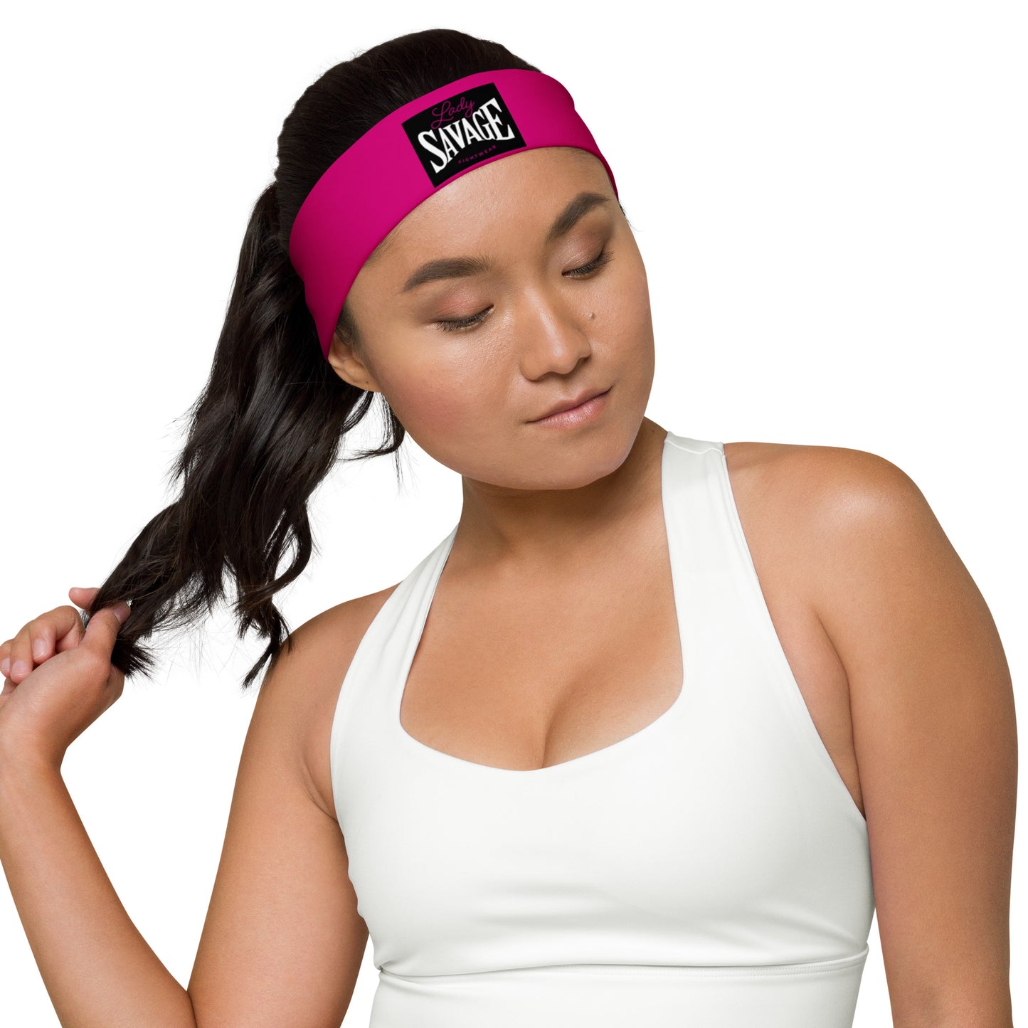 Lady Savage Warrior Headband-Savage Robyn Pink