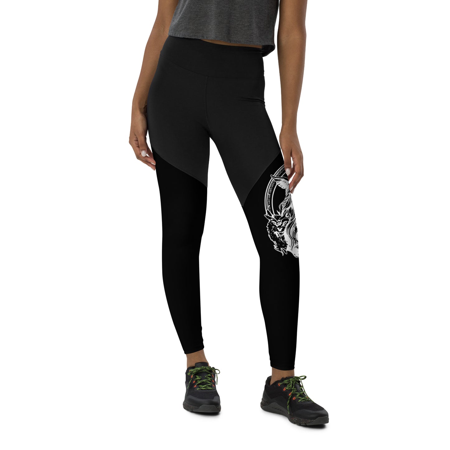 Lady Savage Double Tone Leggings