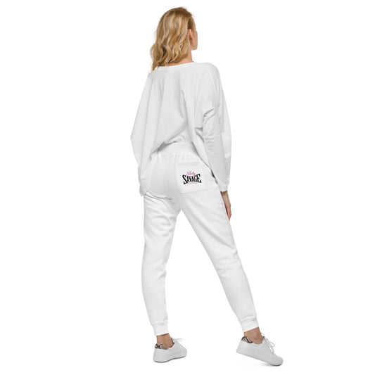 Lady Savage Sweatpants - White Smoke