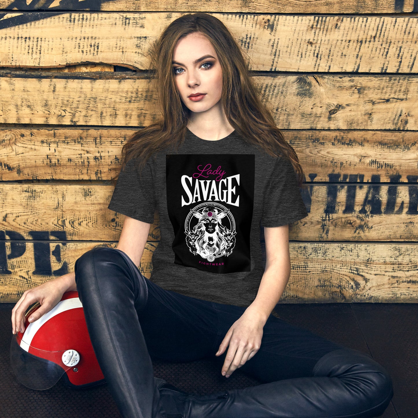 Classic Lady Savage T-Shirt - Savage Smokey Brooke Black